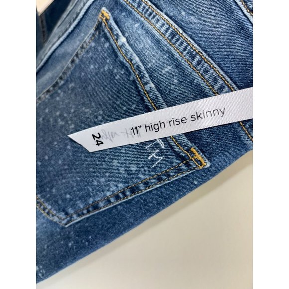 Taylor Hill by Joe's Women's Blue Denim High Rise Skinny Jeans Size 0 NWT #3114 - Picture 4 of 4